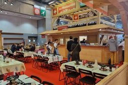 Le stand fribourgeois du Salon international de l'agriculture de Paris témoin des heurts avec les paysans