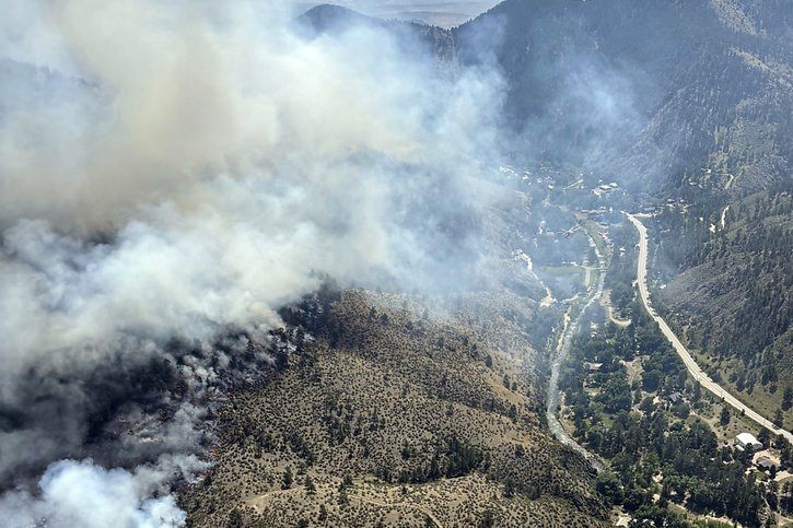 L'Ouest des Etats-Unis est largement touché par les incendies. © KEYSTONE/AP/Jason Sieg