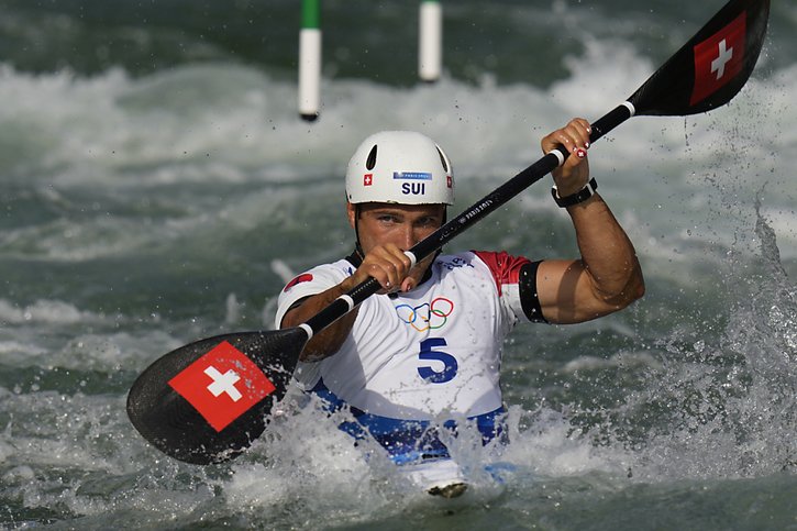 Martin Dougoud peut viser le podium jeudi © KEYSTONE/AP/Kirsty Wigglesworth