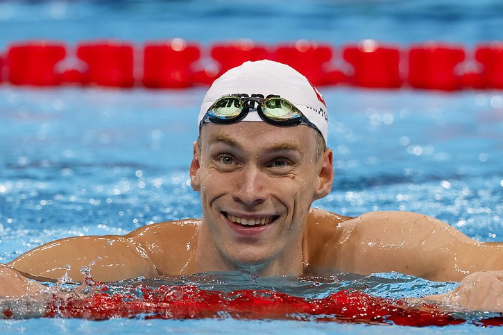 Le sourire de Roman Mityukov en dit long © KEYSTONE/PATRICK B. KRAEMER